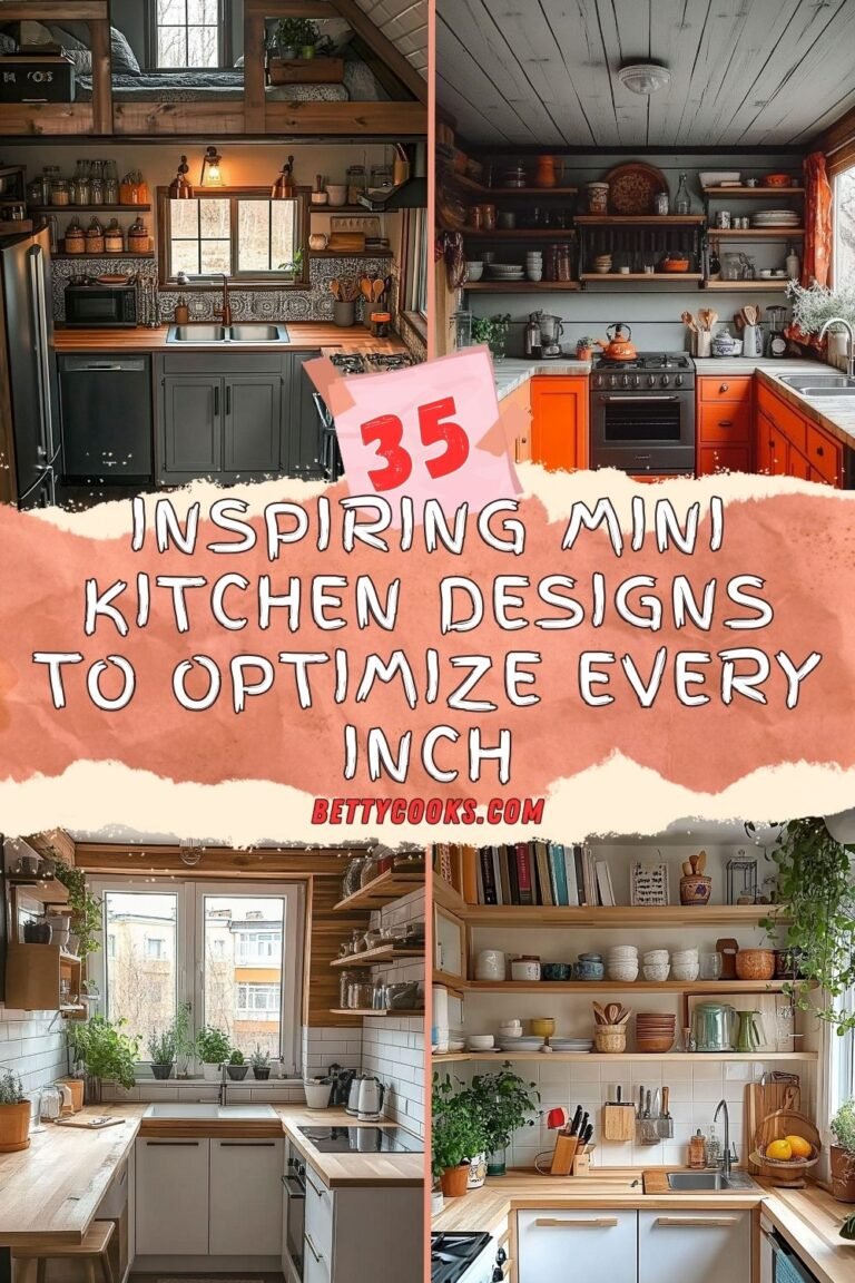 Mini Kitchen Design: 35+ Inspiring Designs to Optimize Space