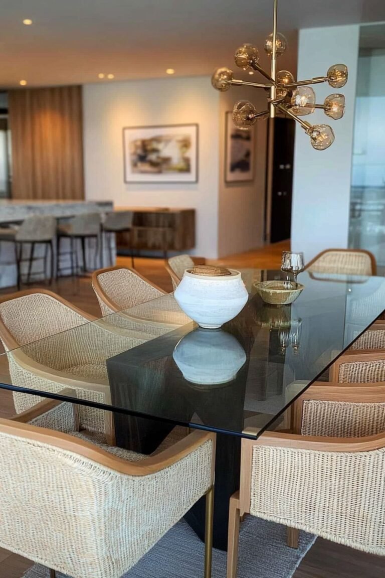 Rectangle Dining Table Decor: 30+ Stylish Modern Ideas