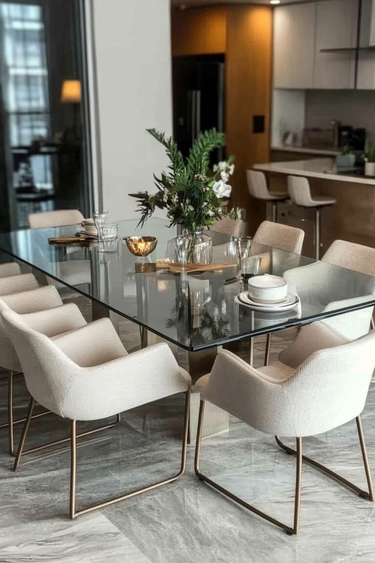 Rectangle Dining Table Decor: 30+ Stylish Modern Ideas