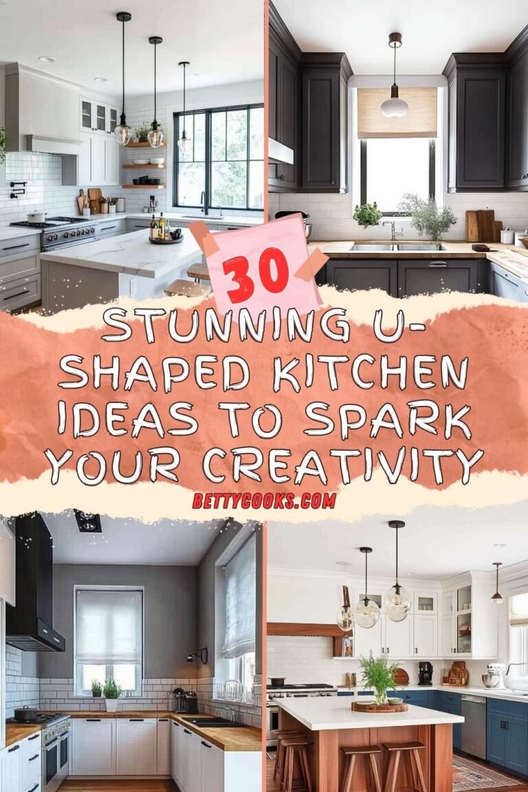 Kitchen Ideas For U Shaped Kitchen: 30+ Stunning Creative Ideas