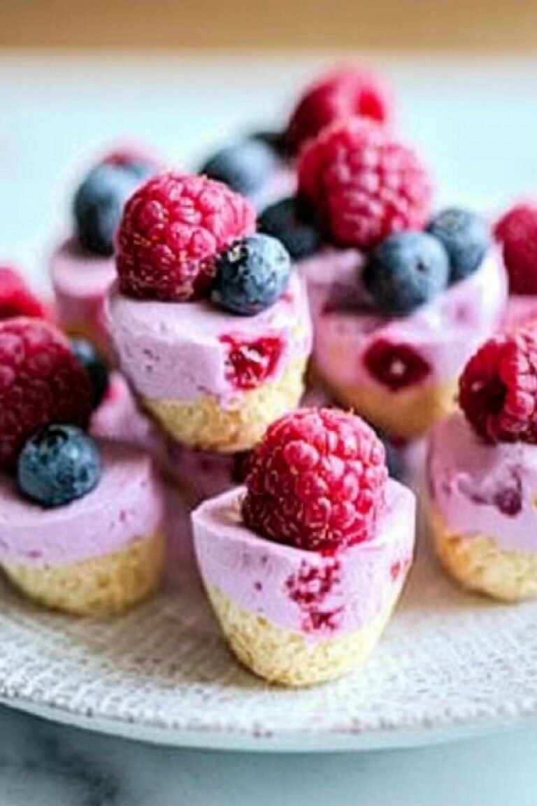 Easy Recipes – Frozen Raspberry Yogurt Bites