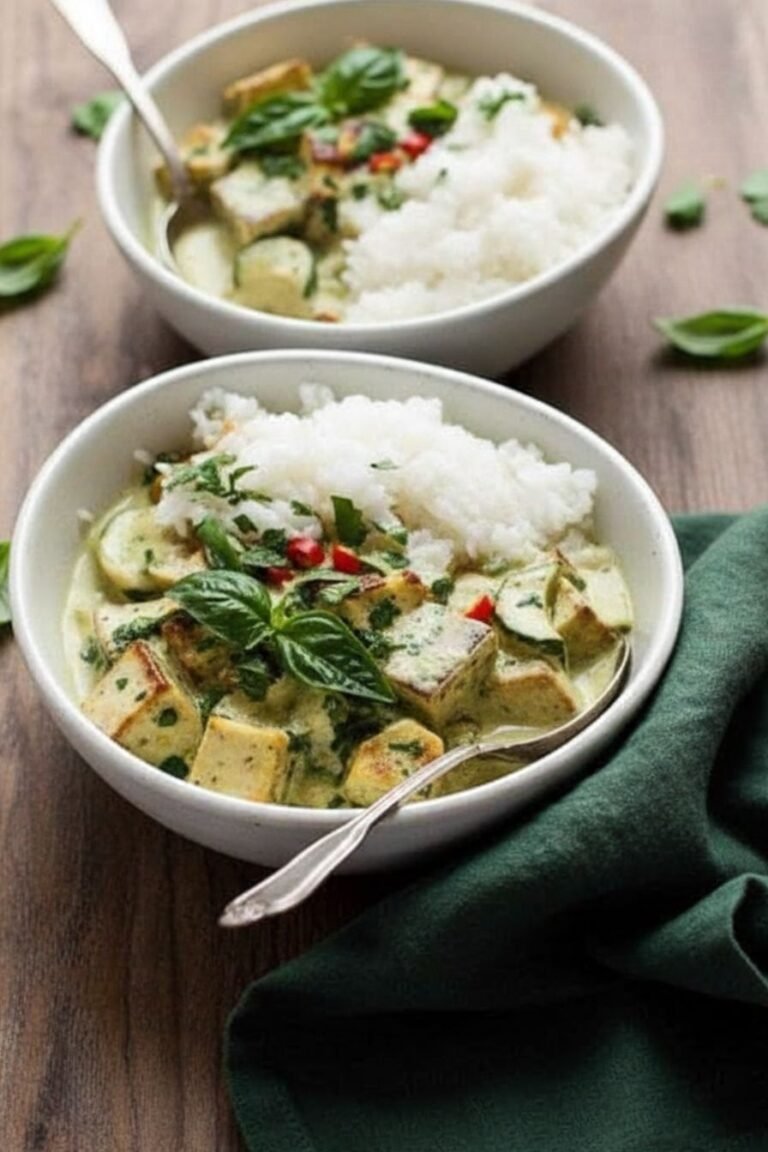 Easy Thai Green Curry Tofu - 30-Minute Recipe