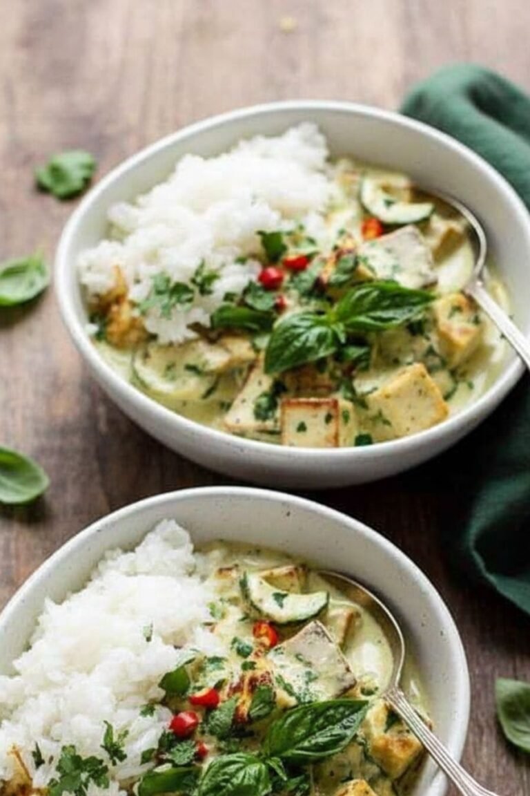 Easy Thai Green Curry Tofu - 30-Minute Recipe